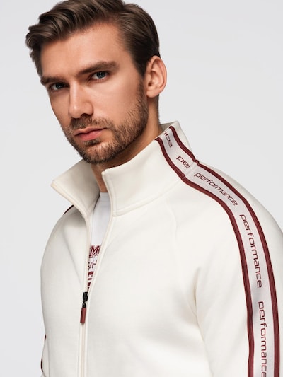 Ombre Joggingpak in de kleur Rood / Wit, Productweergave