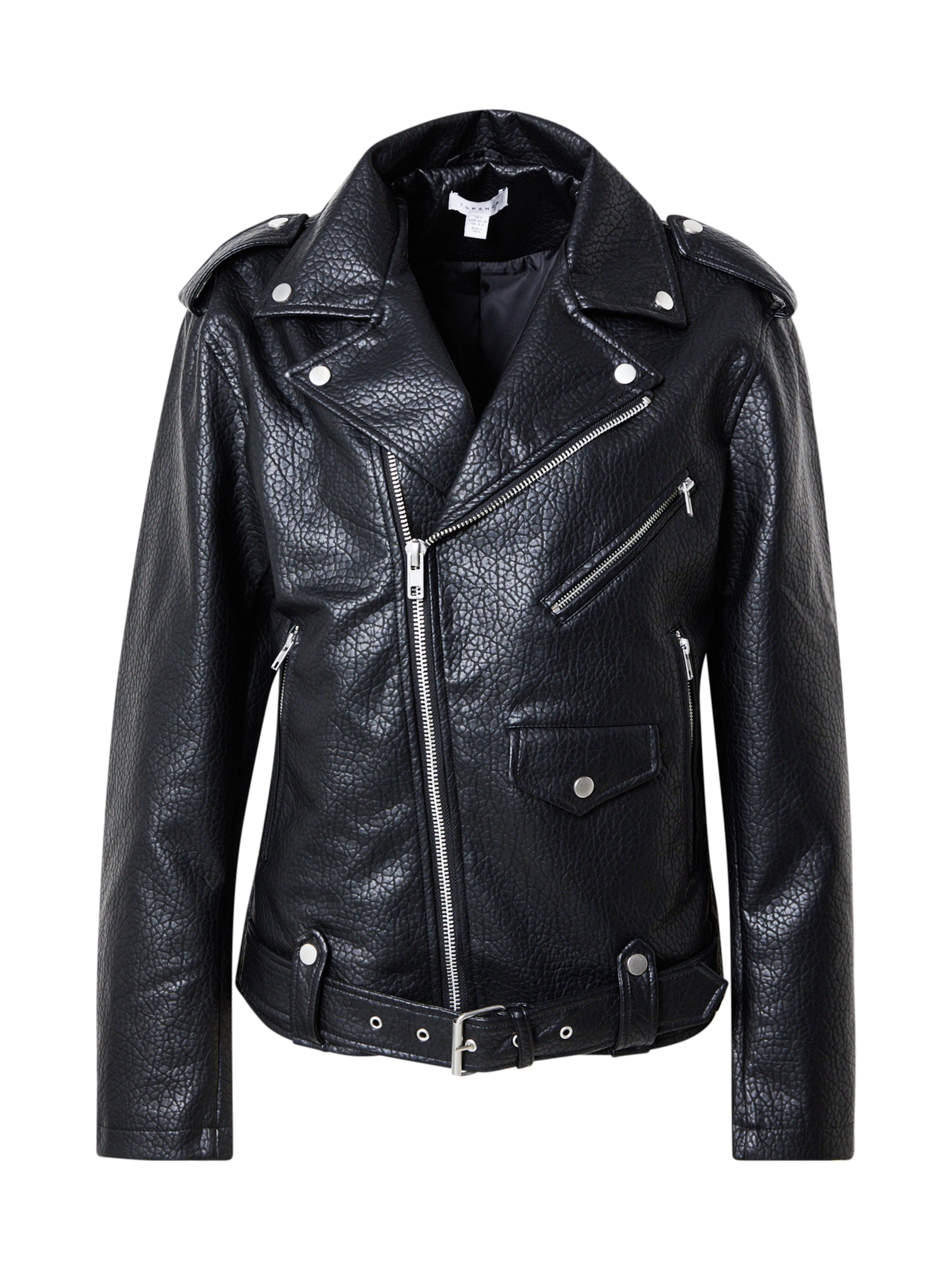 TOPSHOP Φθινοπωρινό και ανοιξιάτικο μπουφάν σε μαύρο, Άποψη προϊόντος