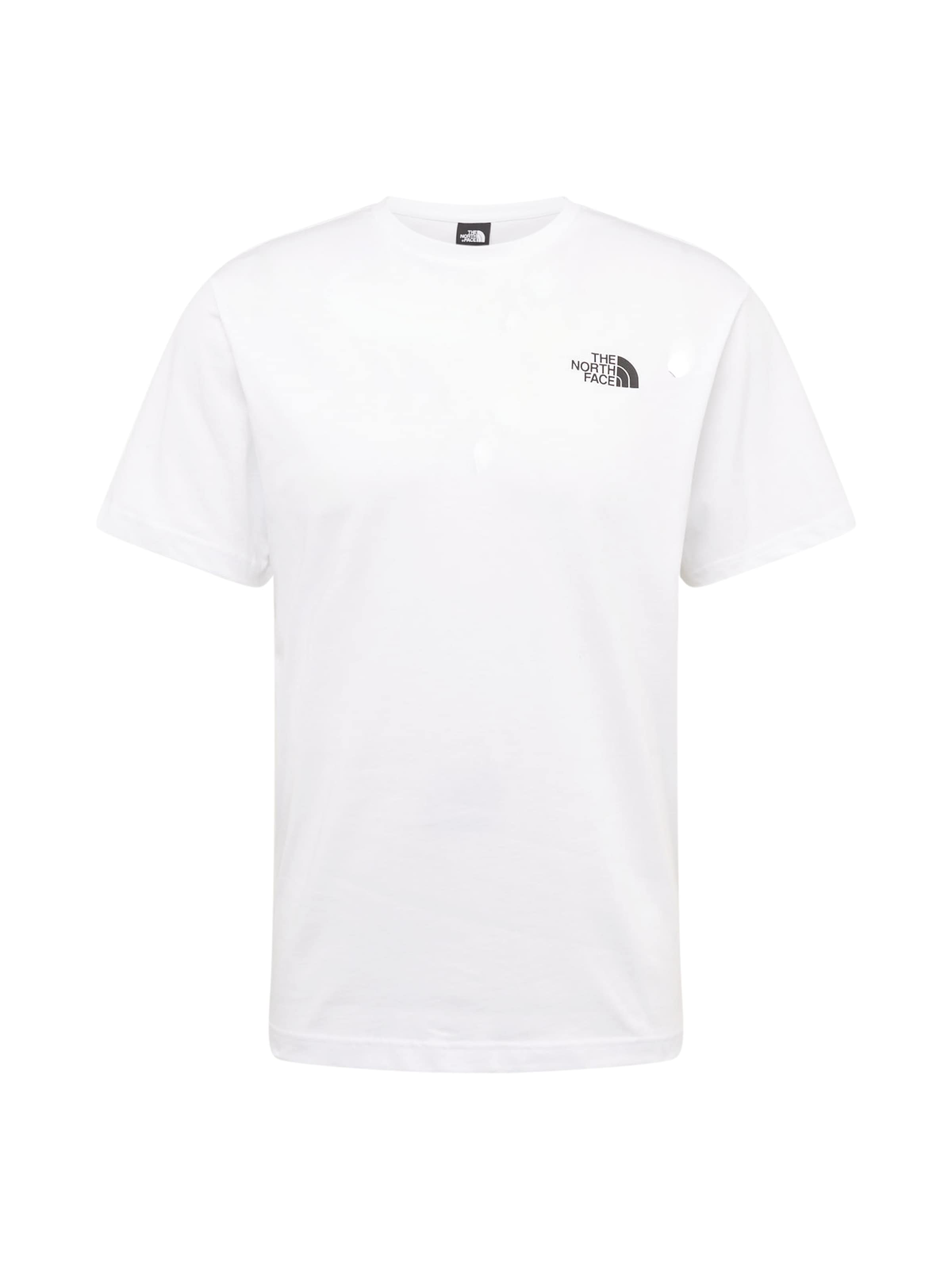 THE NORTH FACE - Camiseta 'Redbox' en blanco: frente