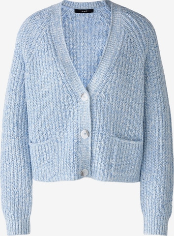 OUI Strickjacke 'Lafonya' in Blau: Vorderseite