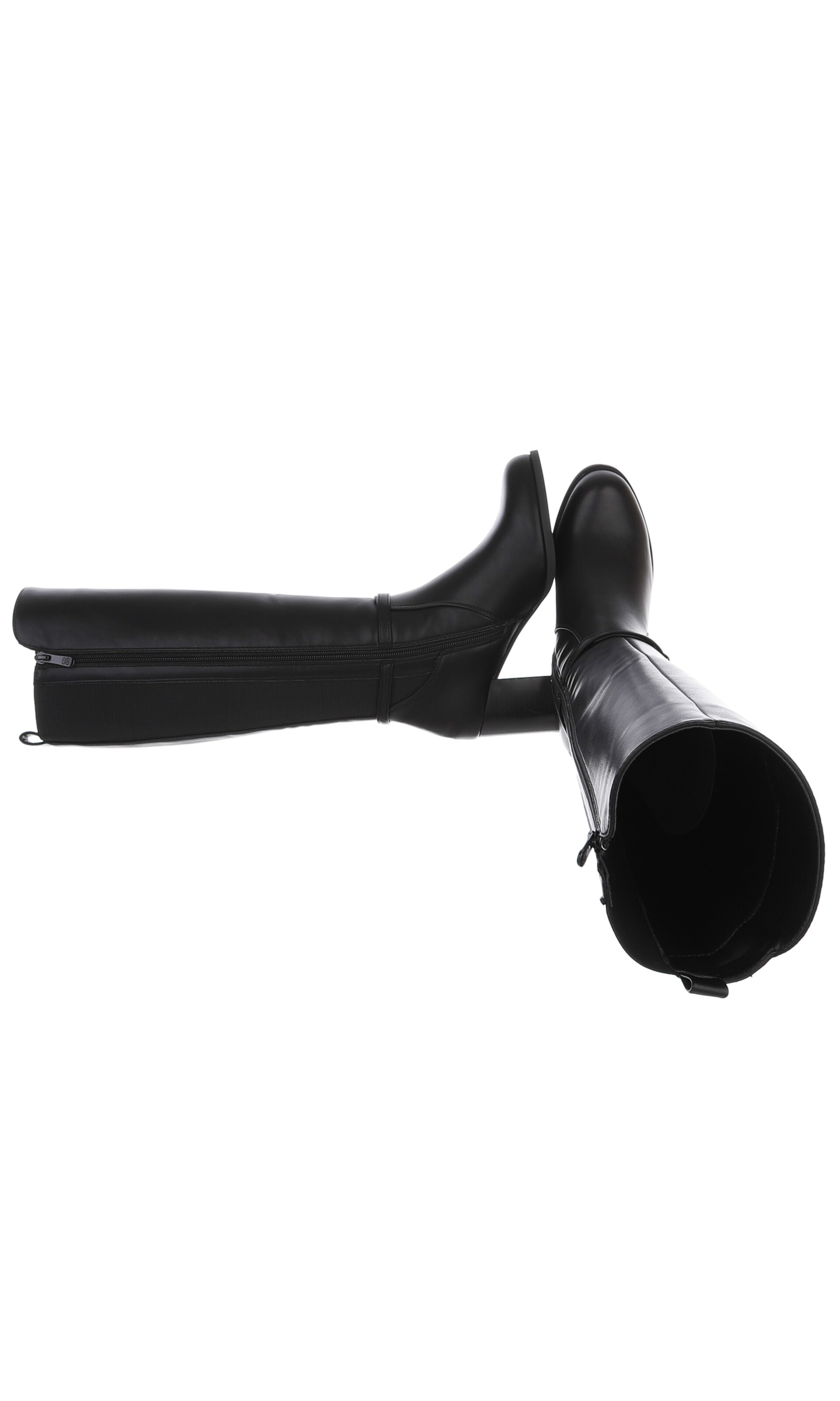 Ital-Design Stiefel in Schwarz