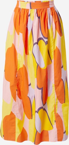 Monki Skirt in Mixed colours: front