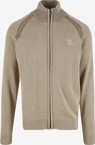 Vestes en maille 'Fun' INDICODE JEANS en gris : devant