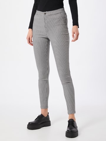 Noisy may Skinny Broek 'Soline' in Zwart: voorkant