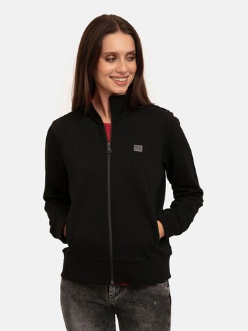 Jacey Quinn Sweatjacka i svart: framsida