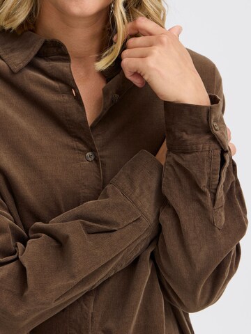 Fransa - Blusa 'Cory SH 1' en marrón