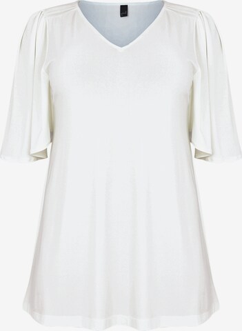 Yoek Tunic in White: front