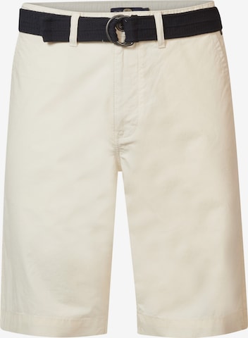 Petrol Industries Regular Chino in Wit: voorkant