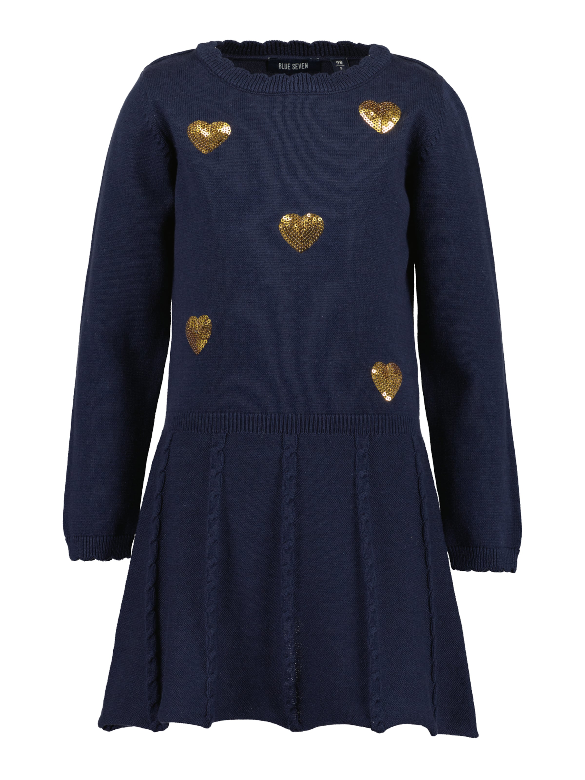 BLUE SEVEN Φόρεμα σε μπλε: μπροστά