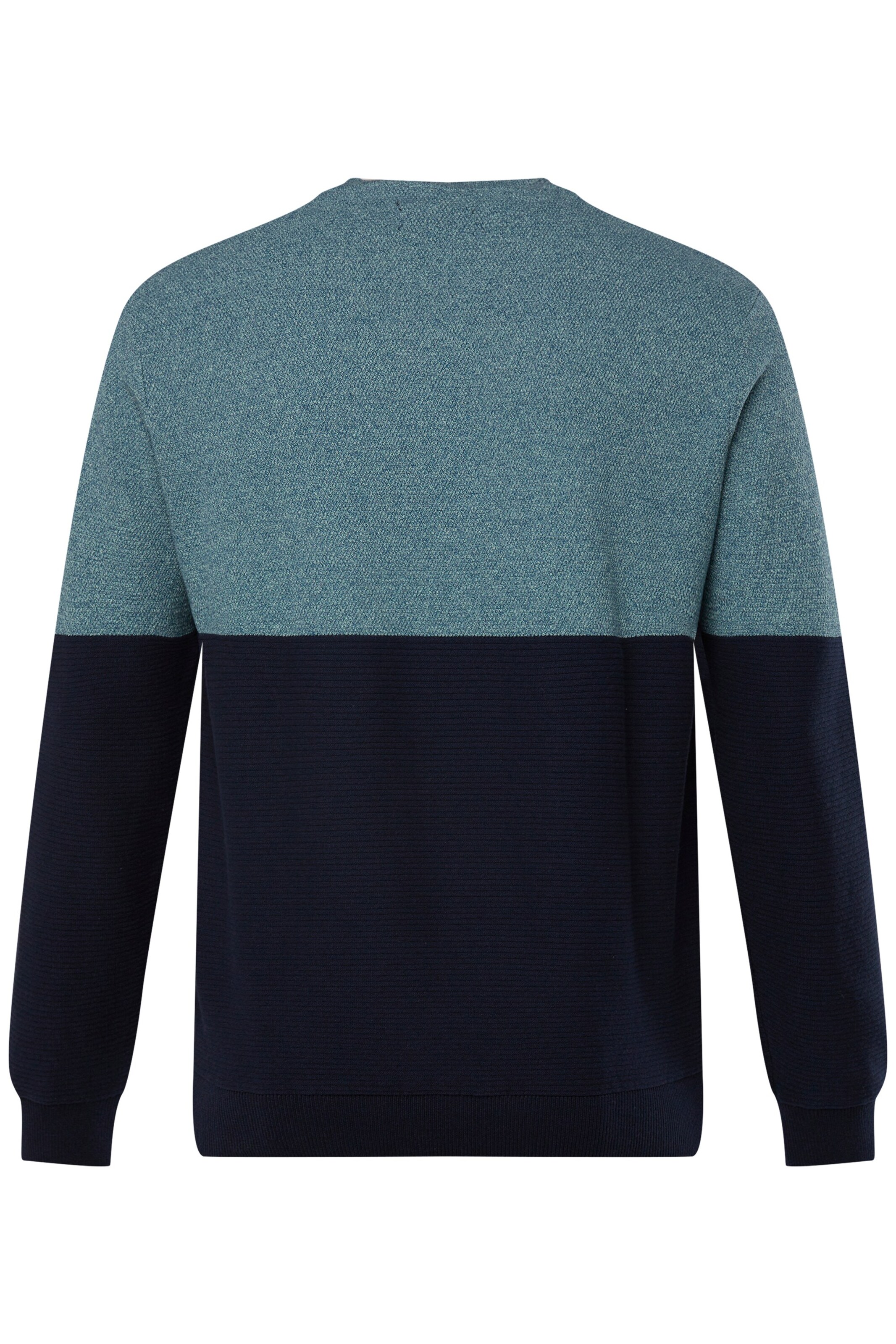Men Plus Pullover in Grün