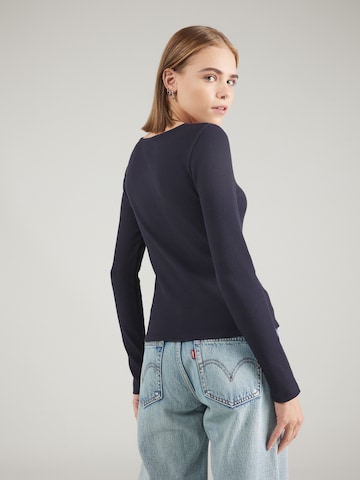 LEVI'S ® Μπλουζάκι 'Dry Goods Waffle Henley' σε μπλε