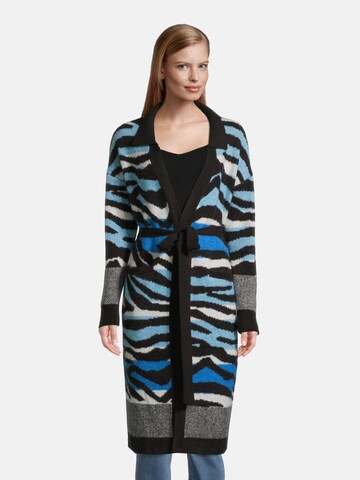 Orsay Knitted Coat 'Natigan' in Blue: front