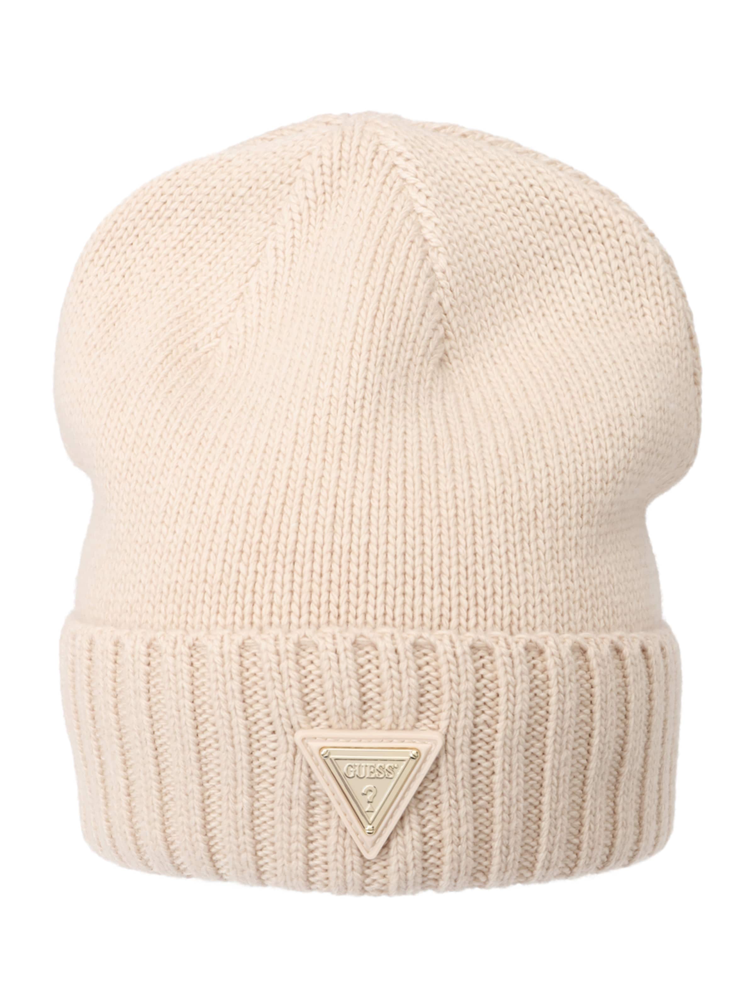 GUESS Beanie 'BEANIE SWEATER' in Beige