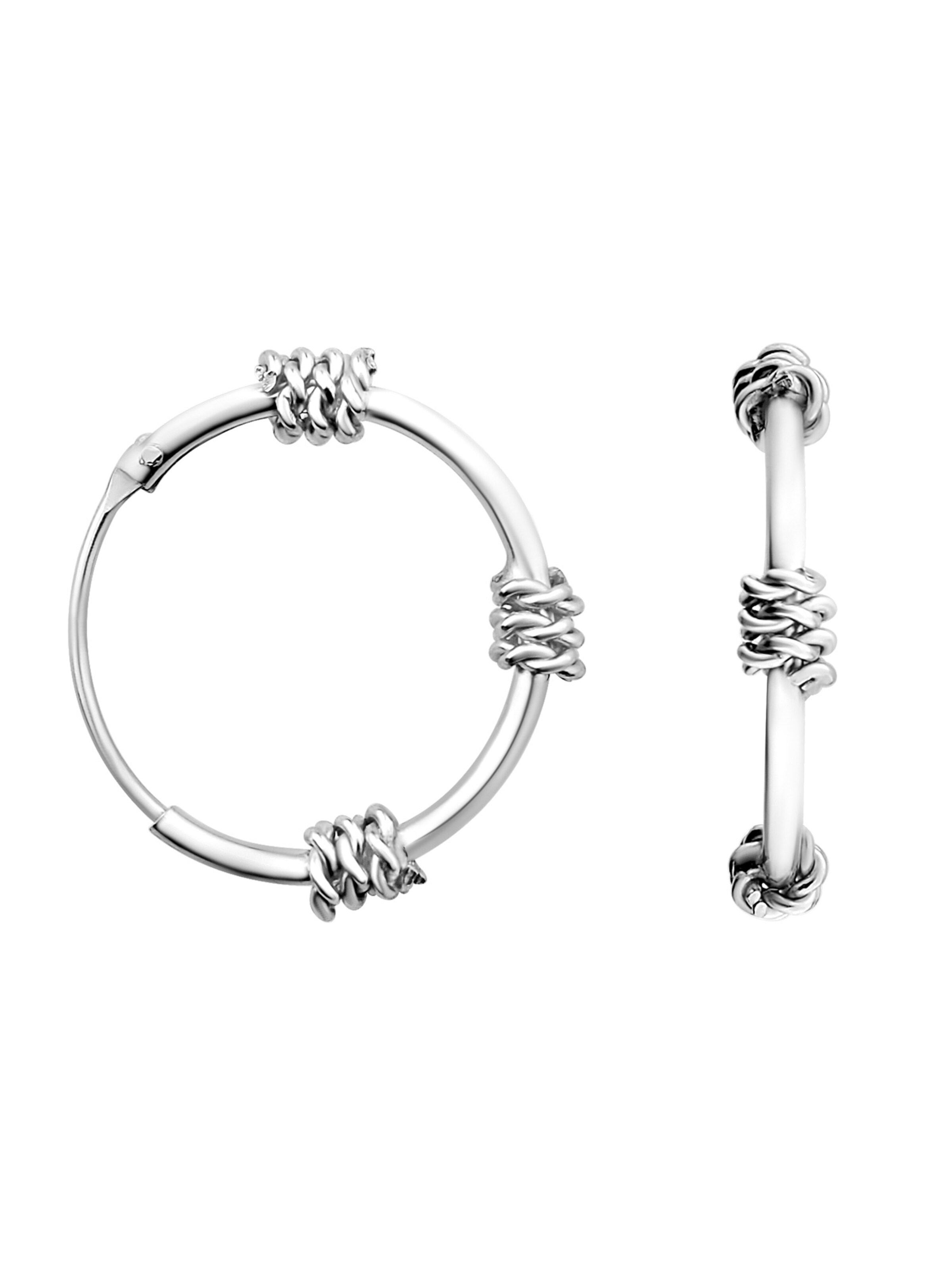 Sofia Milani Ohrringe‌‌‌ in Silber: Vorderseite