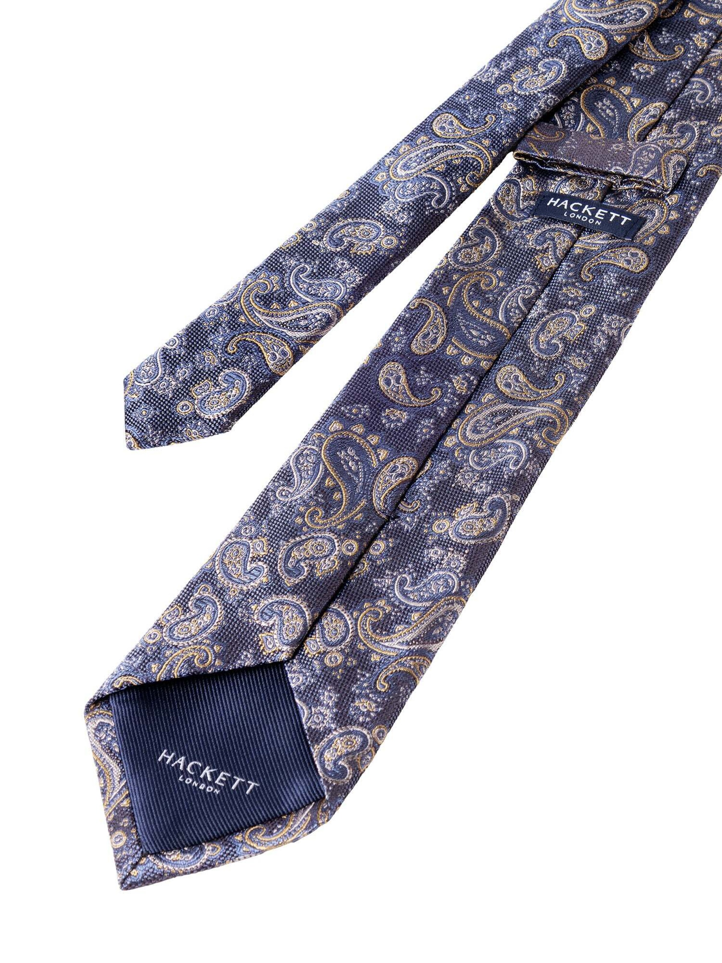 Hackett London Tie in Blue