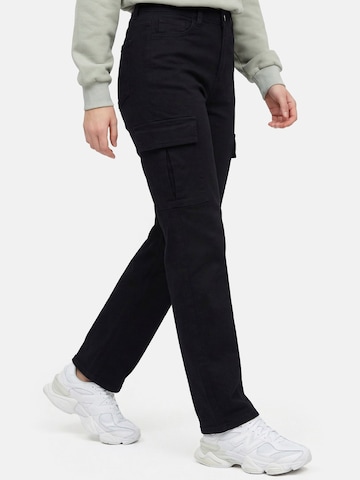 regular Jeans cargo 'F143' di Tazzio in nero
