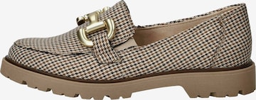 Chaussure basse Rieker en beige : devant