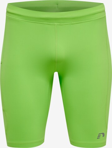 Newline Skinny Workout Pants in Green: front