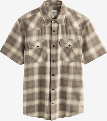 Next Regular Fit Hemd in Beige: Vorderseite