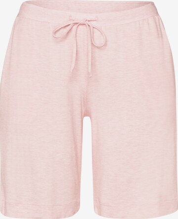 Hanro Pyjamabroek ' Natural Elegance ' in Roze: voorkant