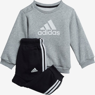 ADIDAS SPORTSWEAR Tracksuit 'Badge Of Sport' in Grey: front