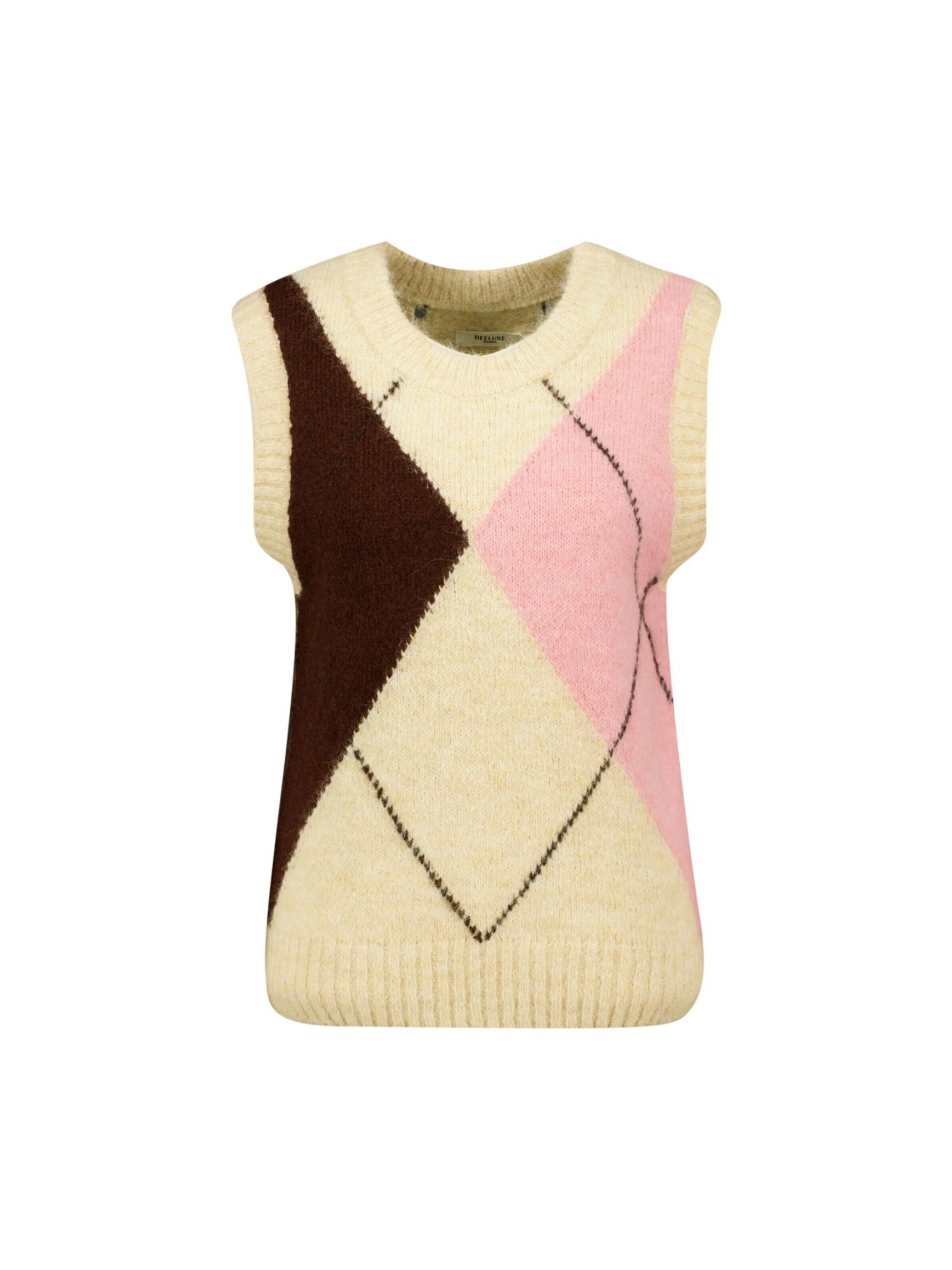 Pull-over Deeluxe en beige : devant
