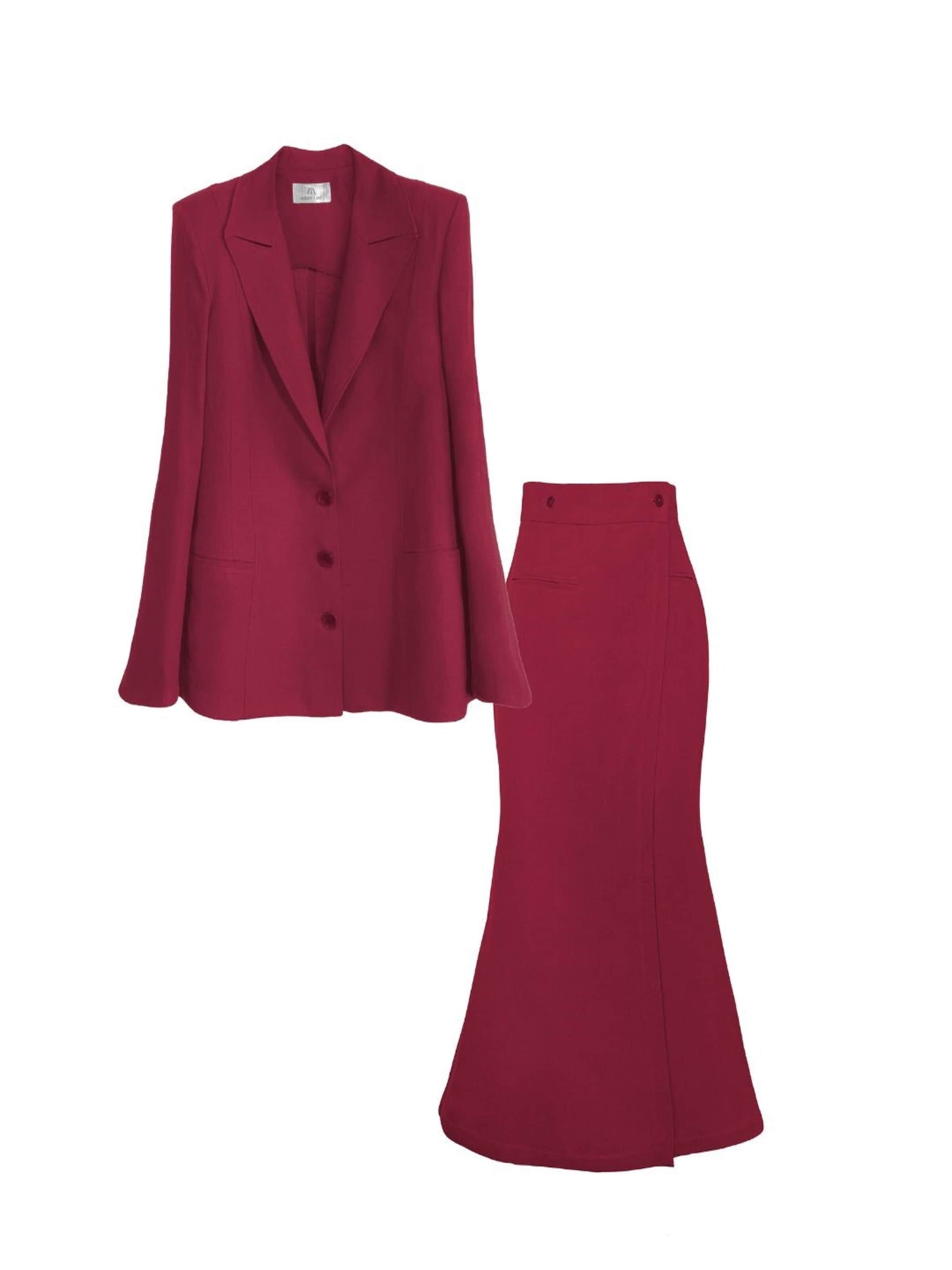 Amarilde Workwear in Red: front