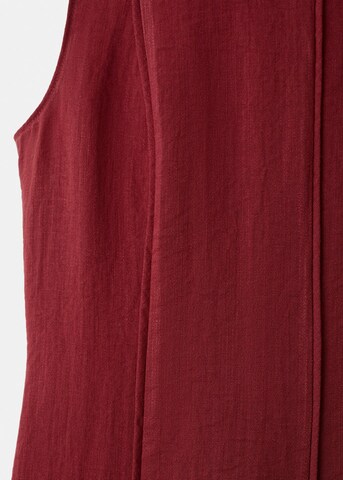 MANGO Dress 'Grape-w' in Red