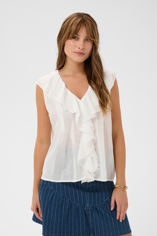 CULTURE Blouse 'CUMusso' in White: front