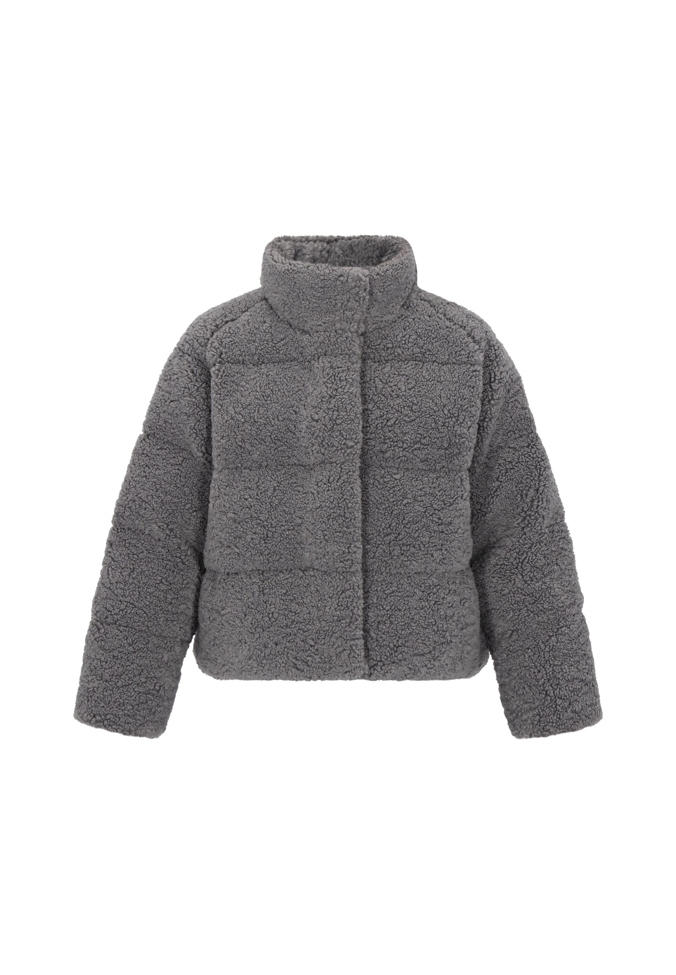 DreiMaster Maritim Winterjacke in Grau: Vorderseite