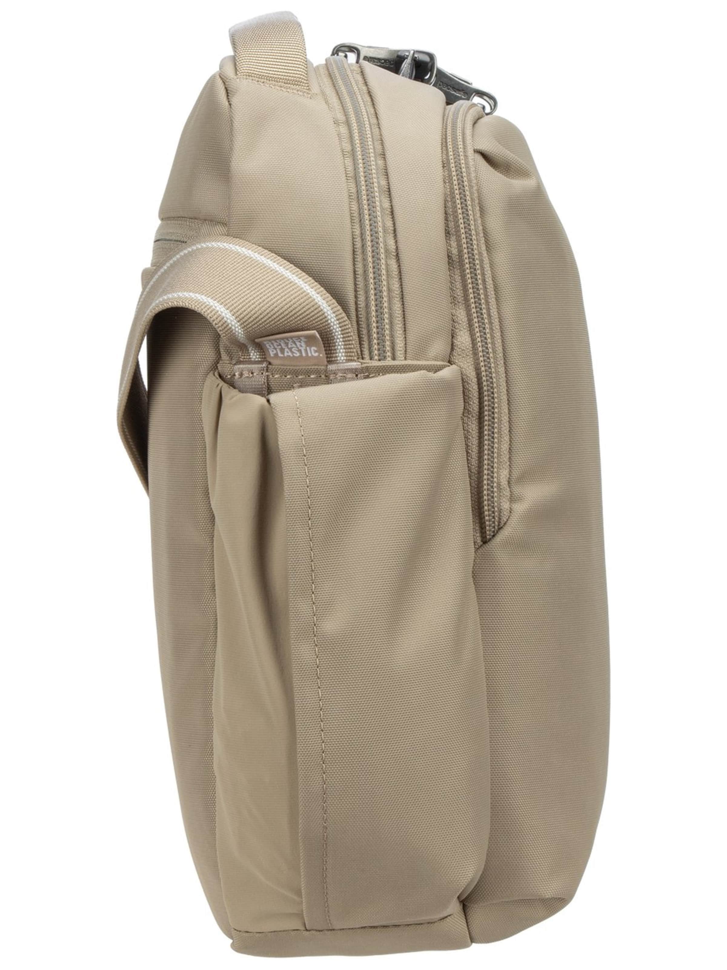 Pacsafe Umhängetasche 'Tour' in Beige