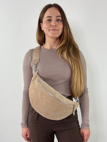 lePelou Gürteltasche 'RAVELLO' in Beige