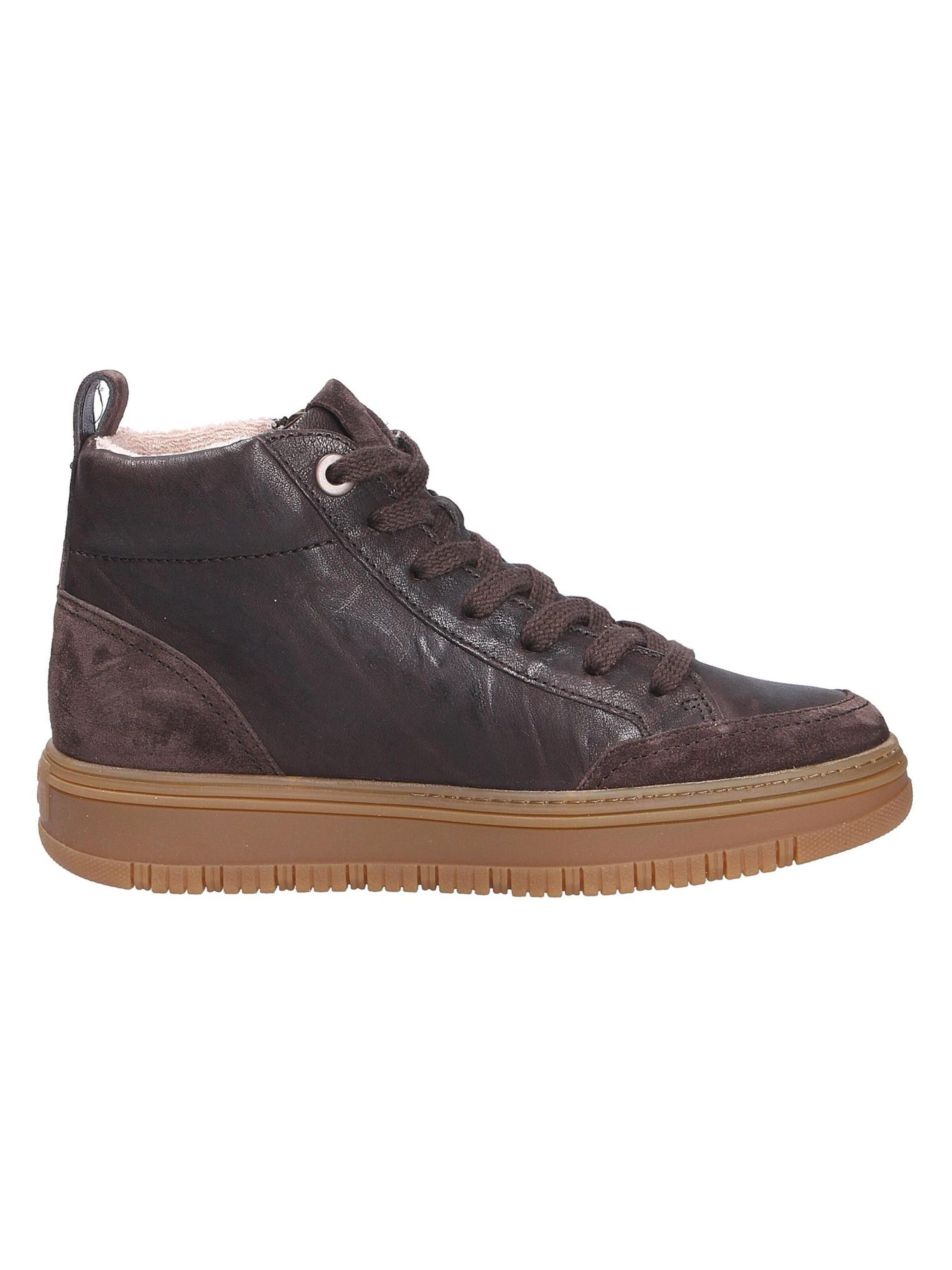 Paul Green Lace-Up Ankle Boots in Brown