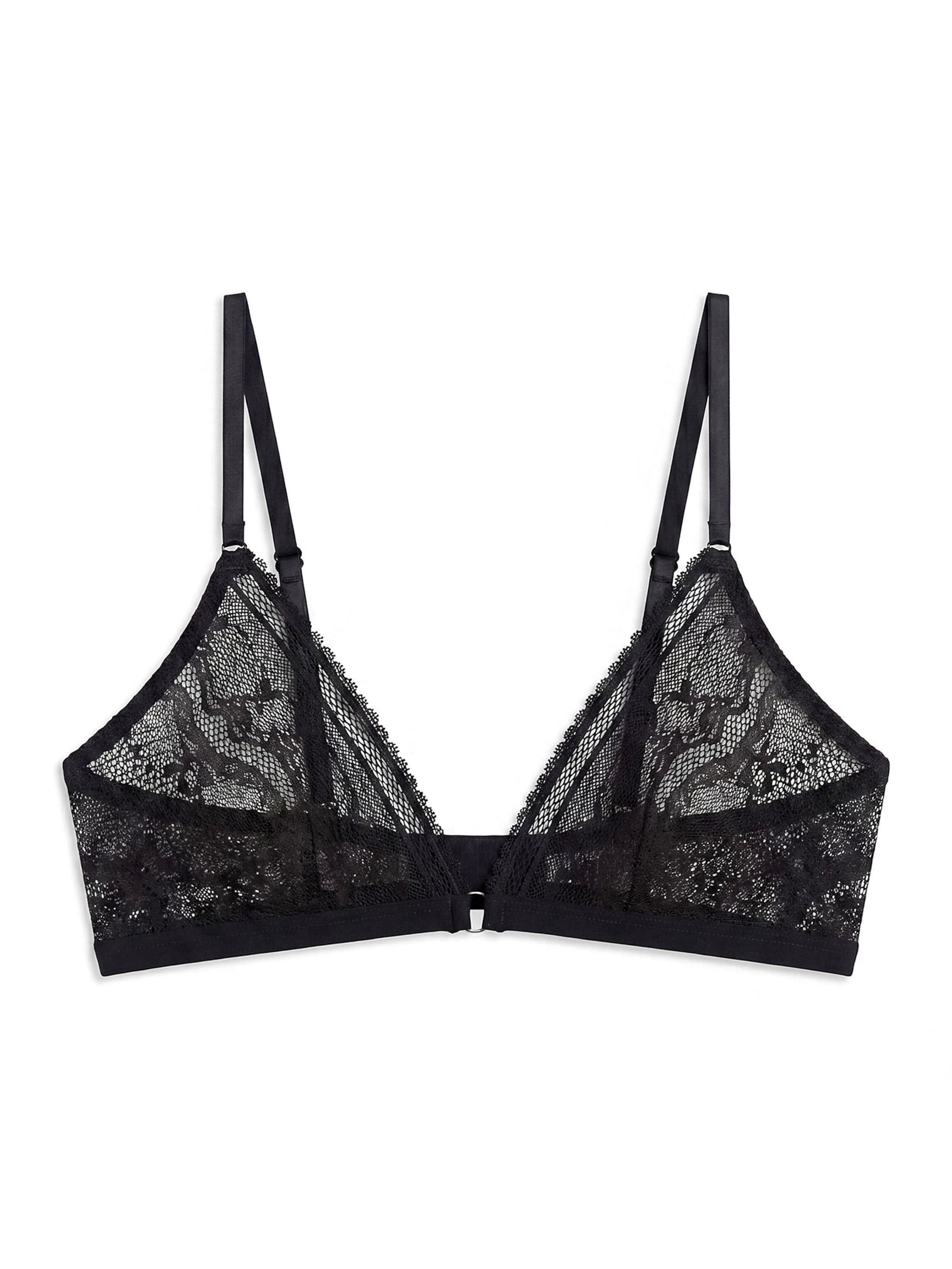 Calvin Klein BH in Schwarz: Vorderseite