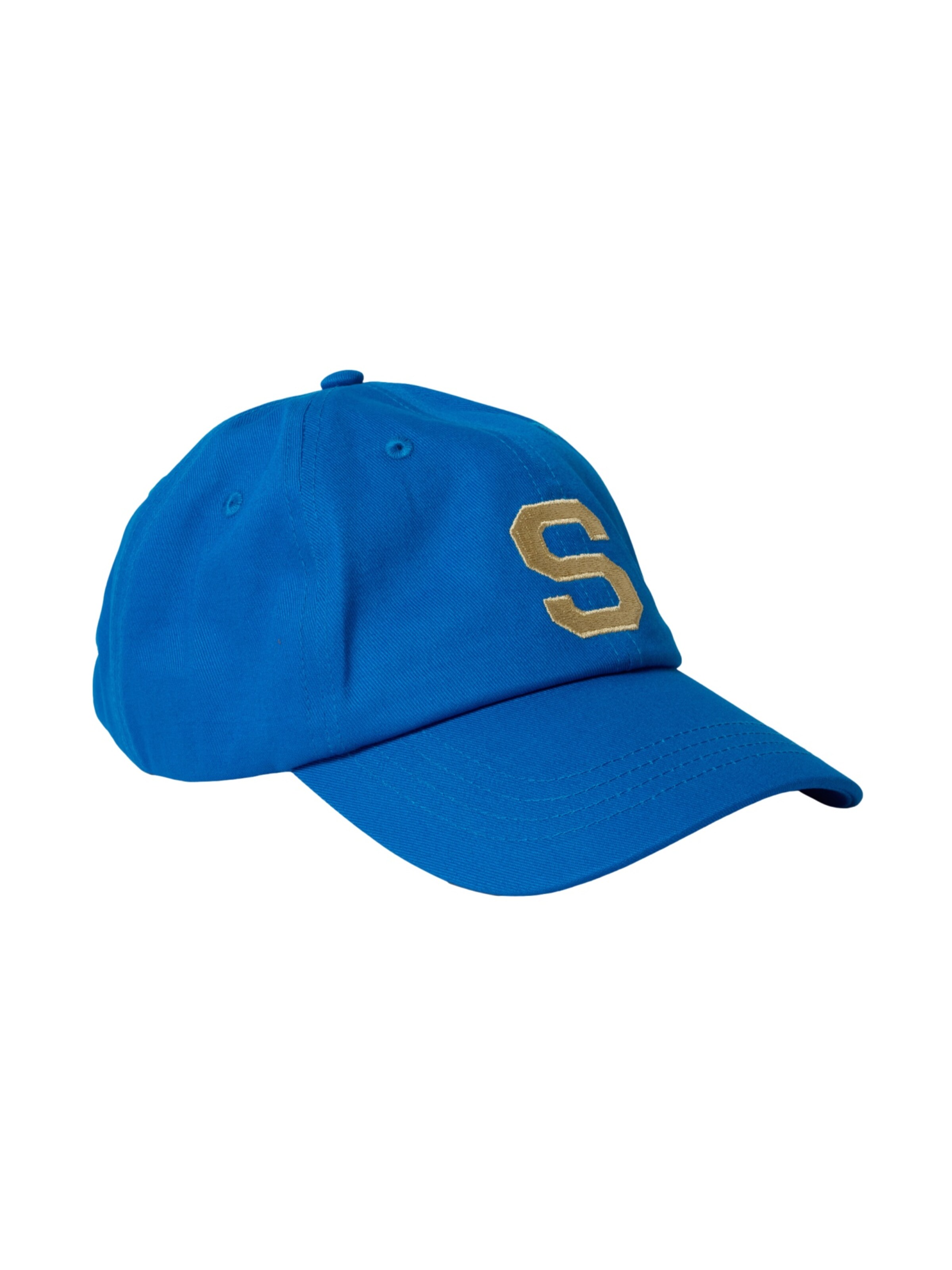 Cappello da baseball 'Winston' di SELECTED in blu: frontale