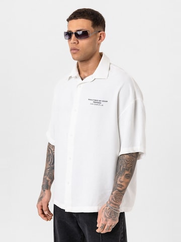 Comfort fit Camicia di Dandalo in beige
