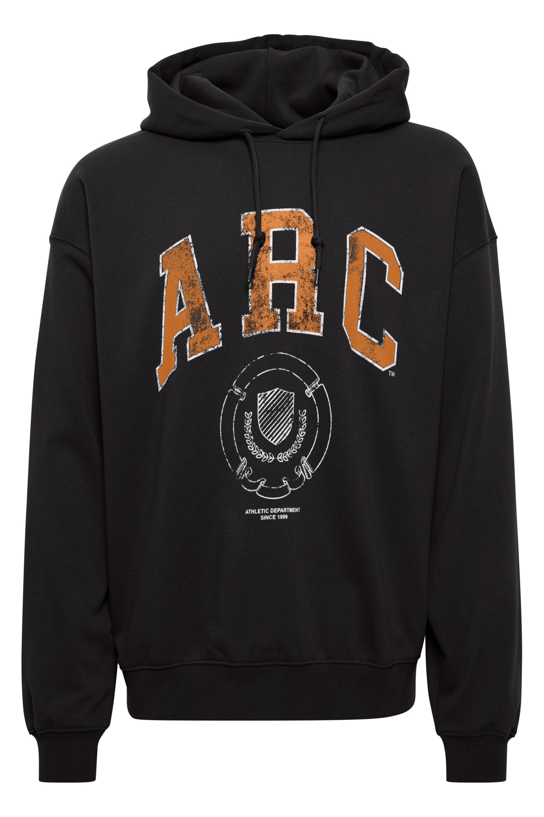 Felpa 'Galad' di !Solid in nero: frontale