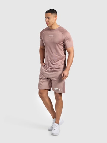 Smilodox Regular Sports trousers ' Powerfit Triple ' in Beige