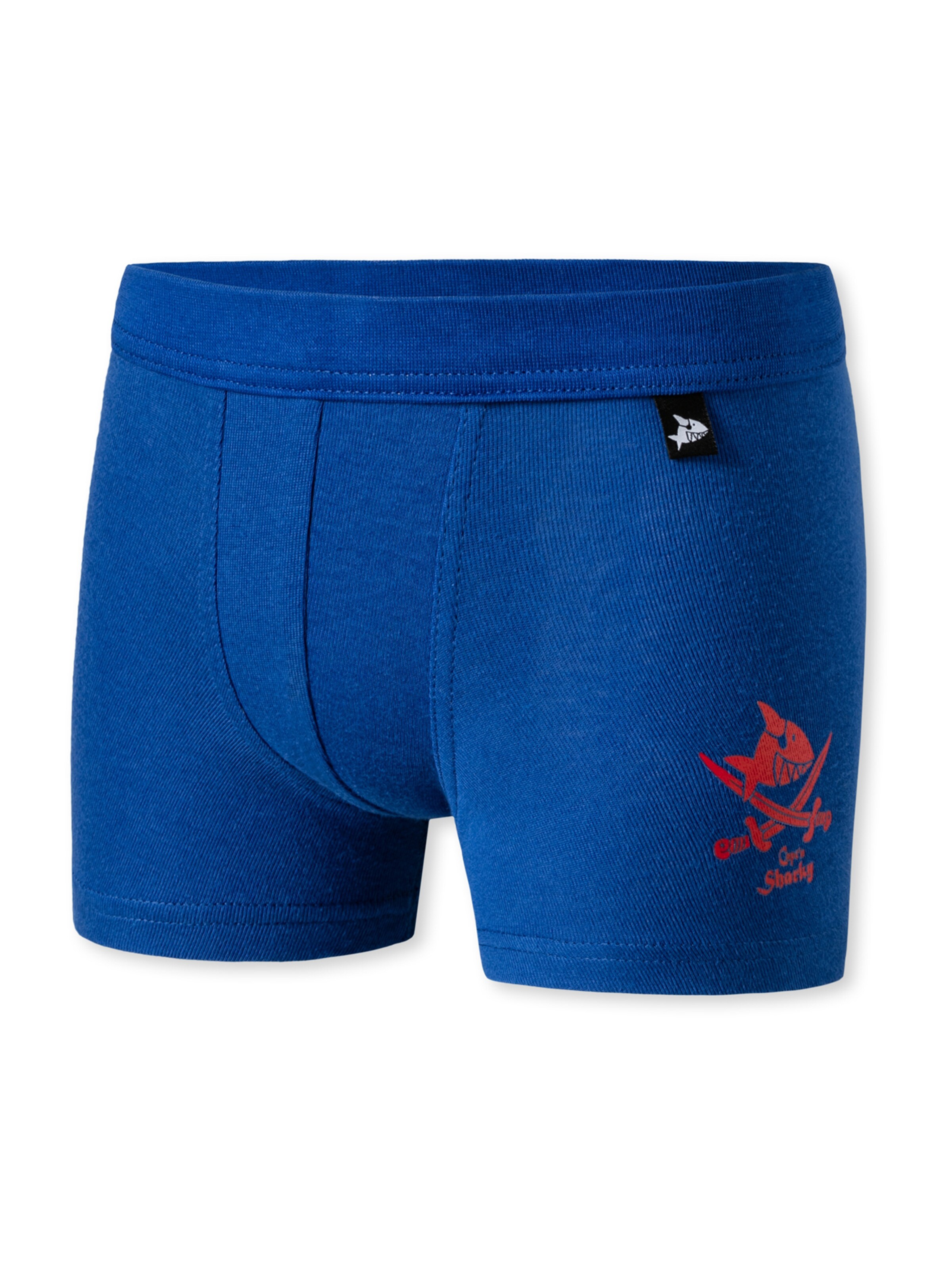 SCHIESSER Onderbroek ' Original Classics ' in Blauw: voorkant