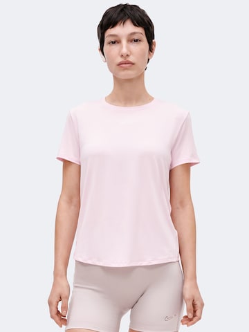 NIKE Performance Shirt 'ONE CLASSIC' in Pink: front