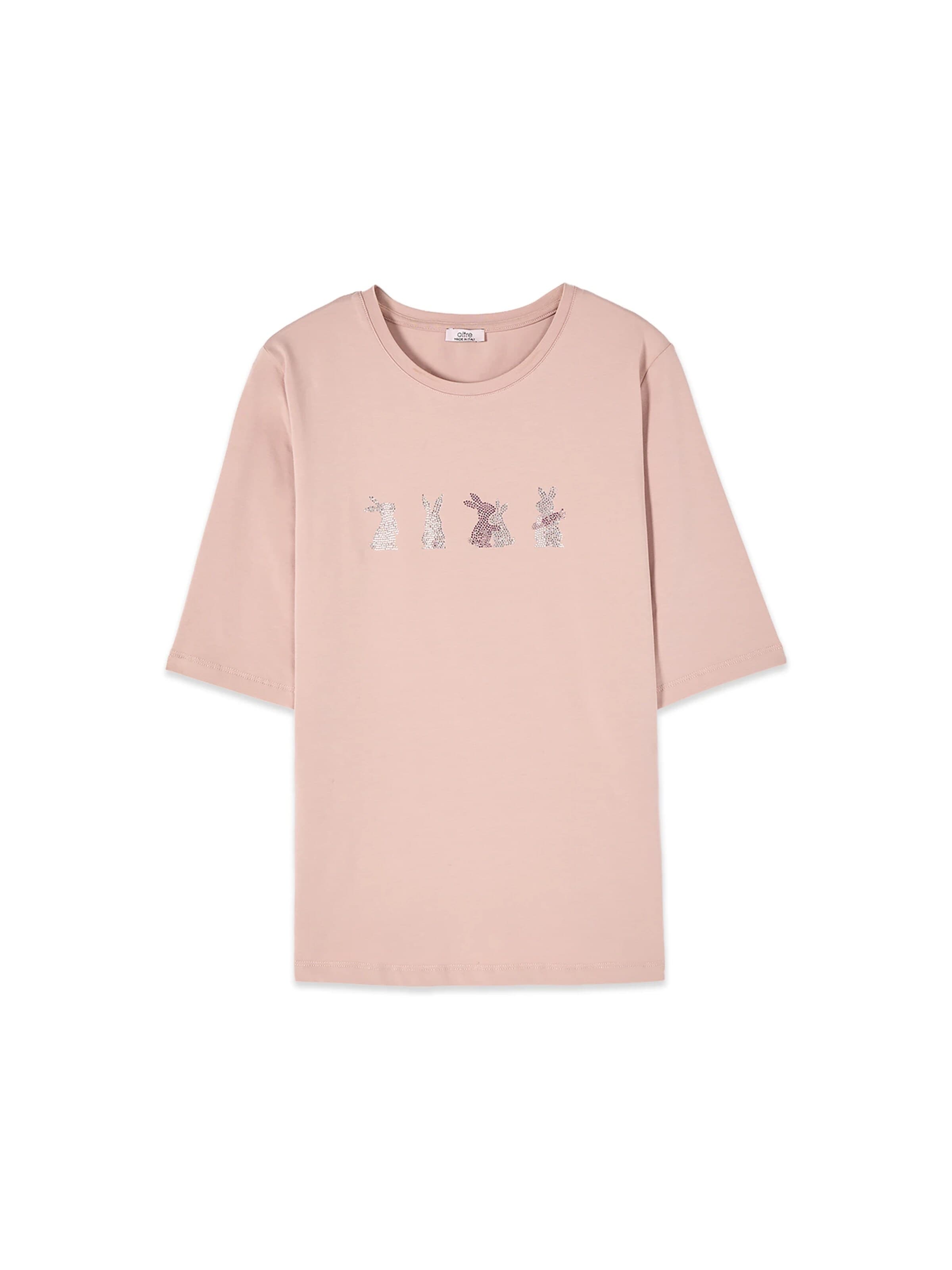 oltre Shirt in Roze: voorkant