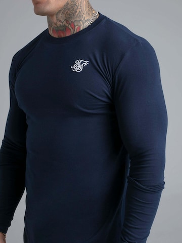 Maglietta 'Essentials' di SikSilk in blu