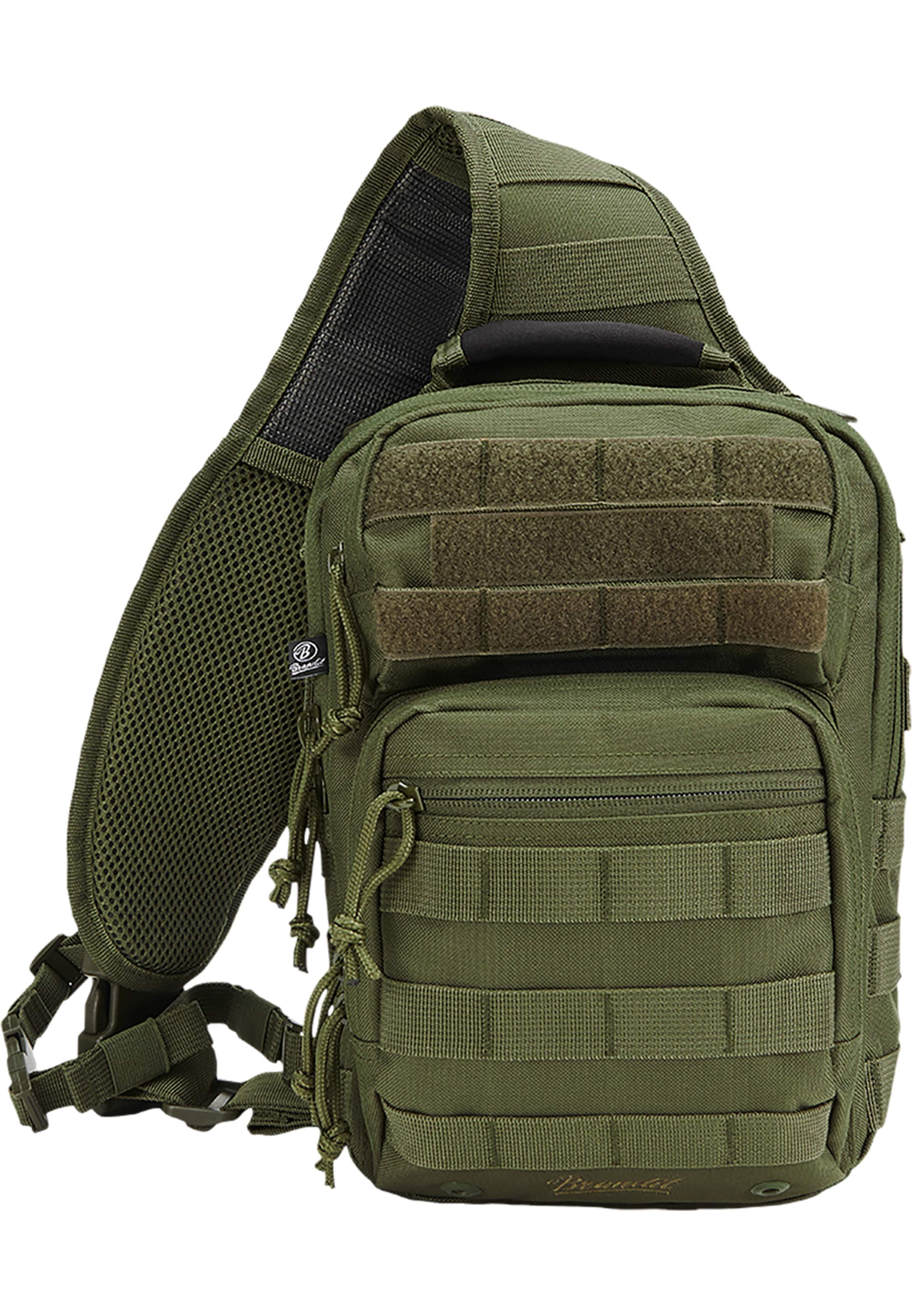 Brandit Hátizsák - zöld: elől