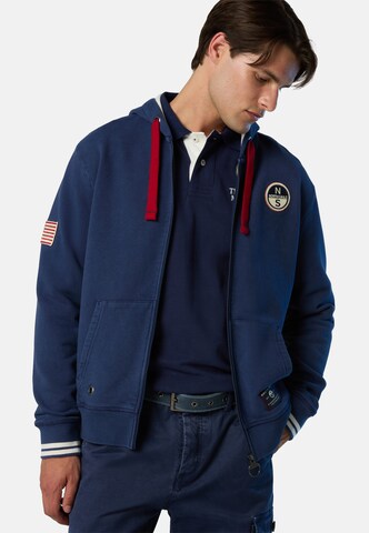 Veste de survêtement North Sails en bleu