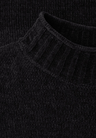STREET ONE Sweater 'Chenille' in Black