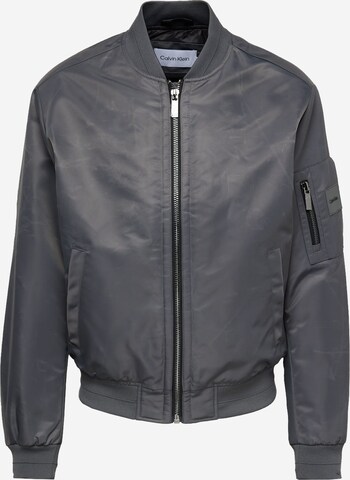 Calvin Klein Between-Season Jacket 'HERO' in Grey: front