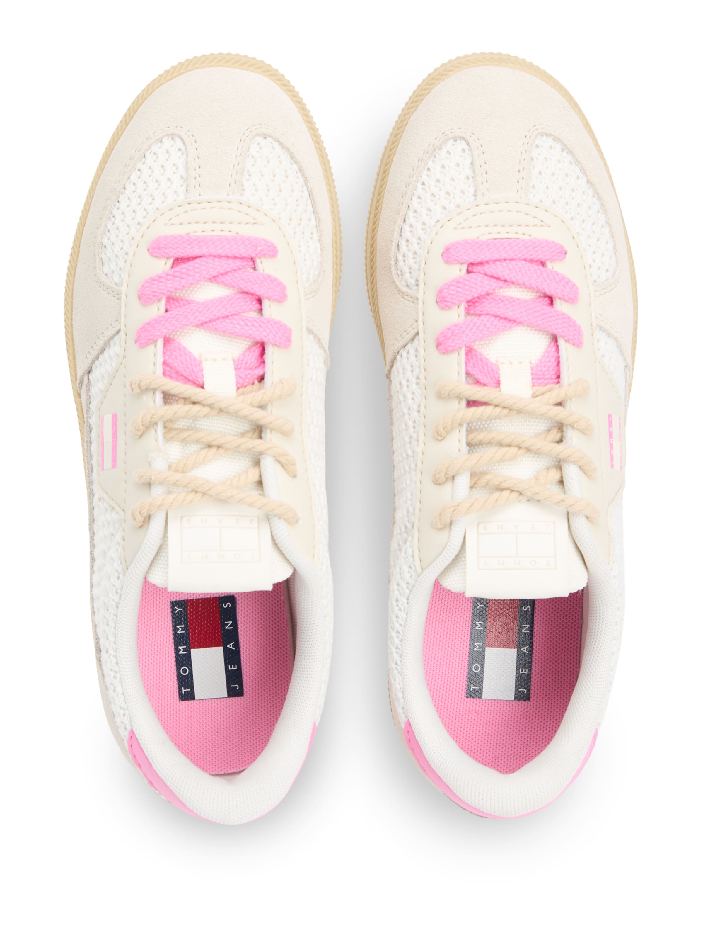 Baskets basses 'THE GREENWICH' Tommy Jeans en rose