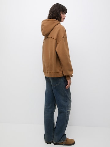 Pull&Bear Sweatshirt in Brown