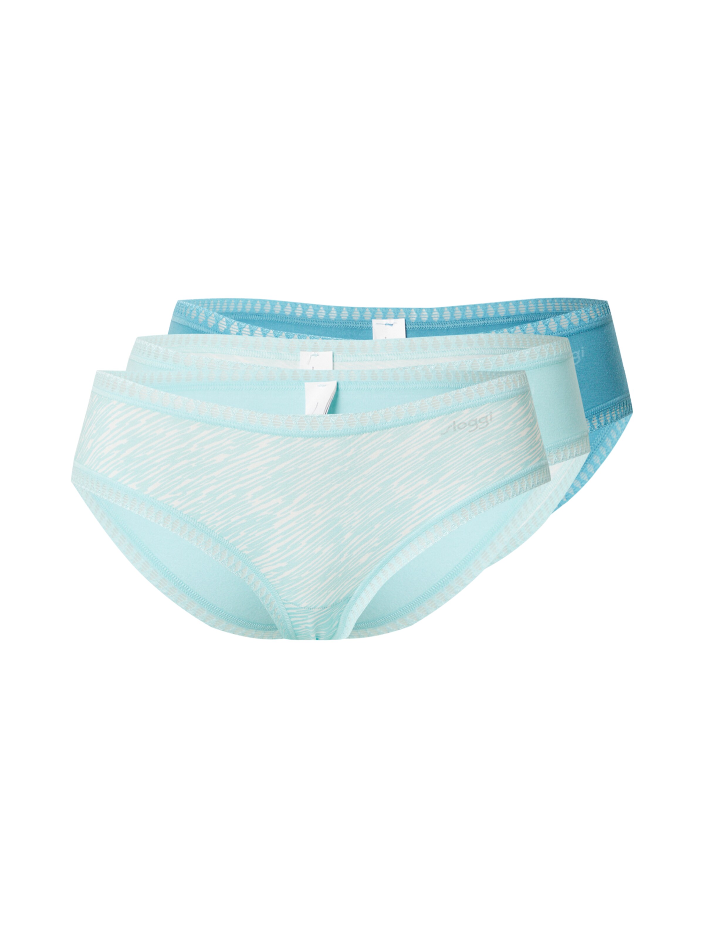 Slip 'GO Crush' di SLOGGI in blu: frontale