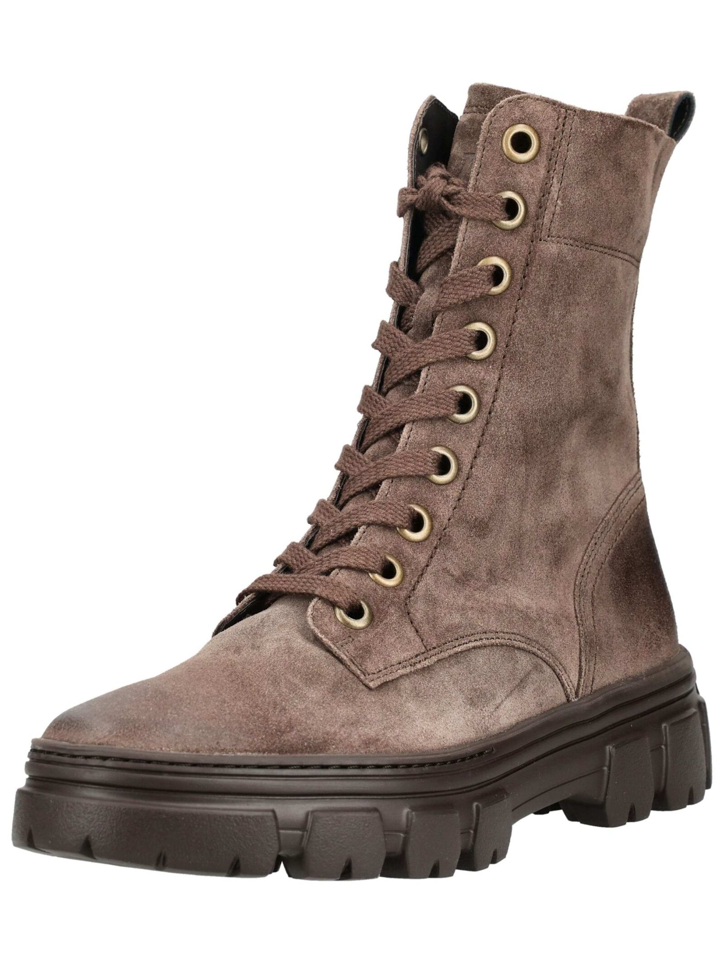 Bottines à lacets Paul Green en marron : devant